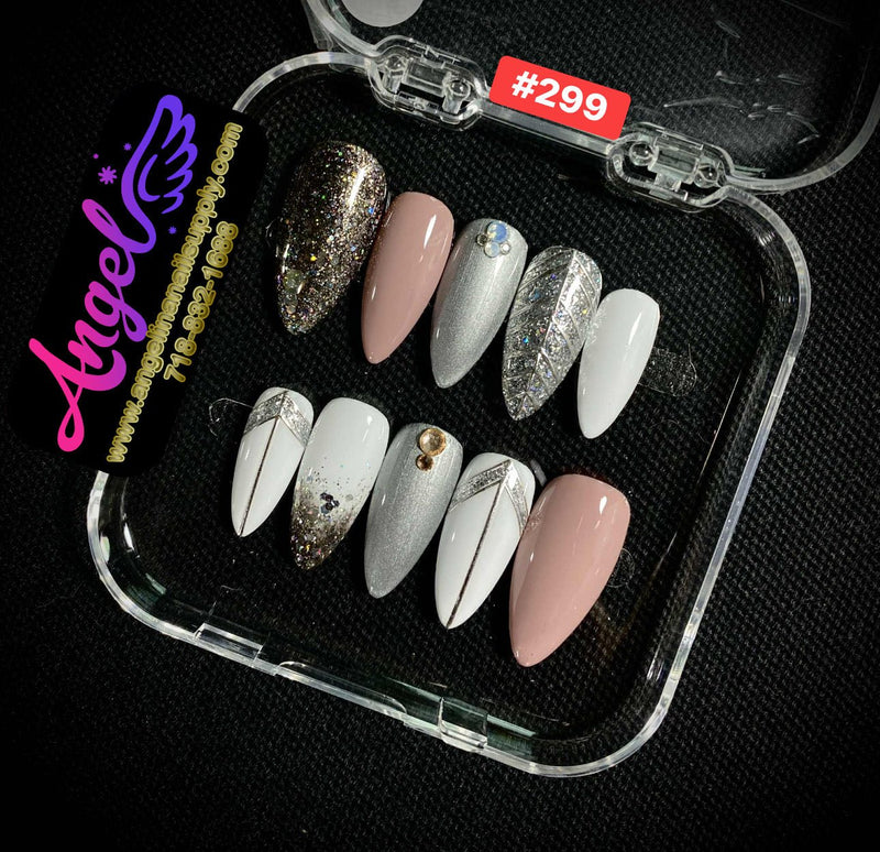 Angelina Handmade Custom Press-On | 270-299 - Angelina Nail Supply NYC