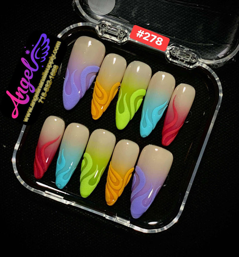 Angelina Handmade Custom Press-On | 270-299 - Angelina Nail Supply NYC