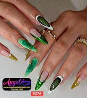 Angelina Handmade Custom Press-On | 270-299 - Angelina Nail Supply NYC