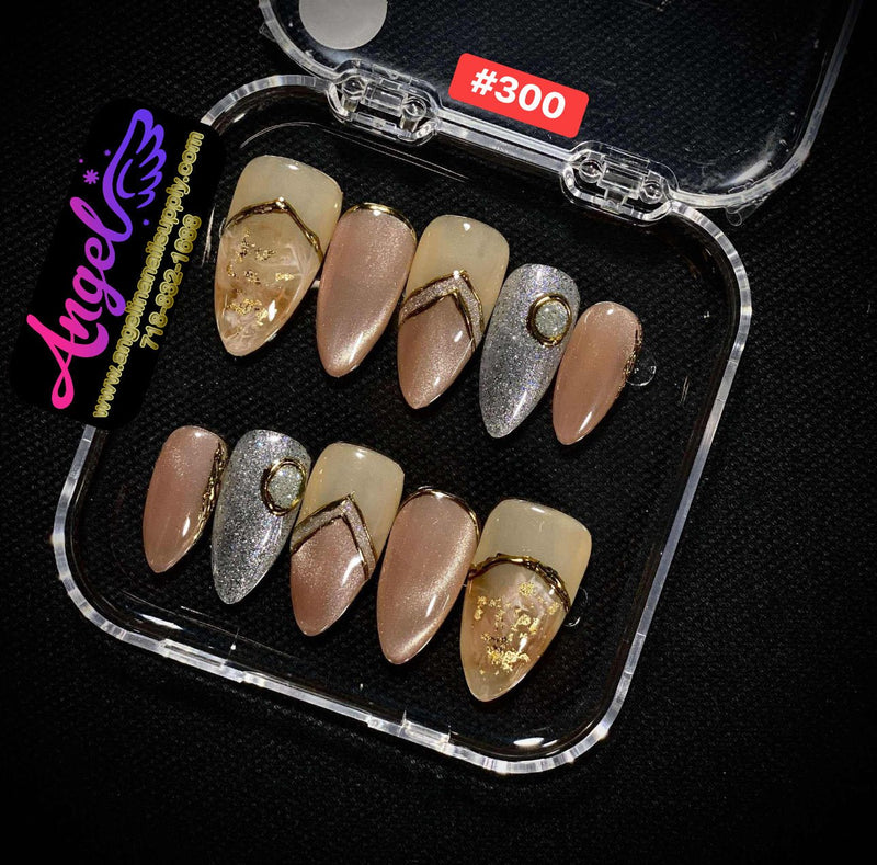 Angelina Handmade Custom Press-On | 300-329 - Angelina Nail Supply NYC