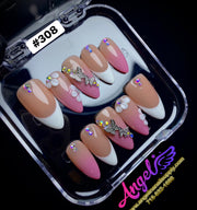 Angelina Handmade Custom Press-On | 300-329 - Angelina Nail Supply NYC