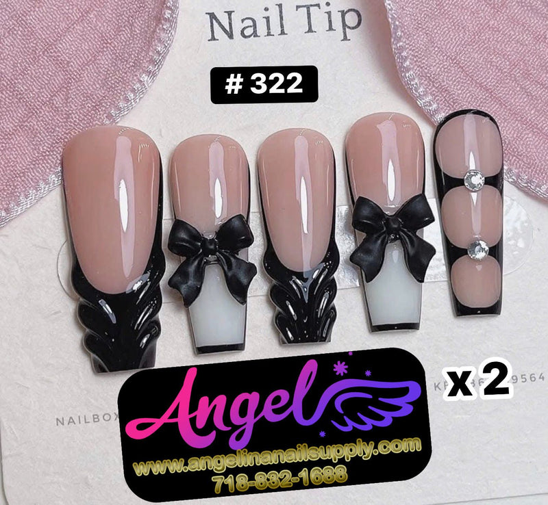Angelina Handmade Custom Press-On | 300-329 - Angelina Nail Supply NYC