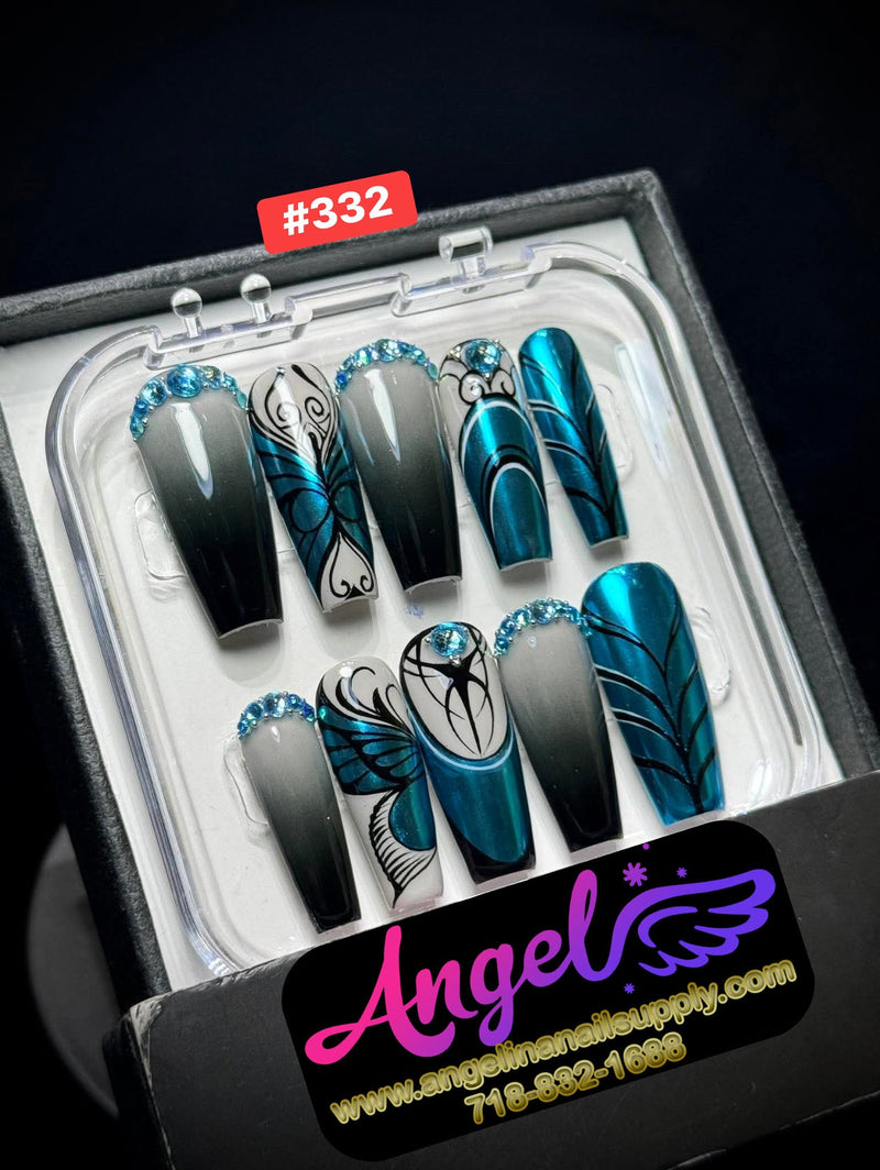 Angelina Handmade Custom Press-On | 330-359 - Angelina Nail Supply NYC