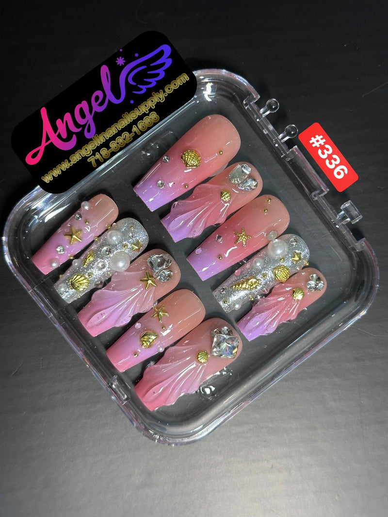 Angelina Handmade Custom Press-On | 330-359 - Angelina Nail Supply NYC