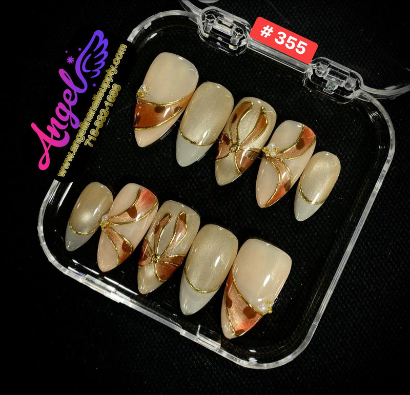 Angelina Handmade Custom Press-On | 330-359 - Angelina Nail Supply NYC