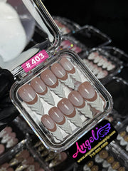 Angelina Handmade Custom Press-On | 390-419 - Angelina Nail Supply NYC