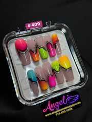 Angelina Handmade Custom Press-On | 390-419 - Angelina Nail Supply NYC
