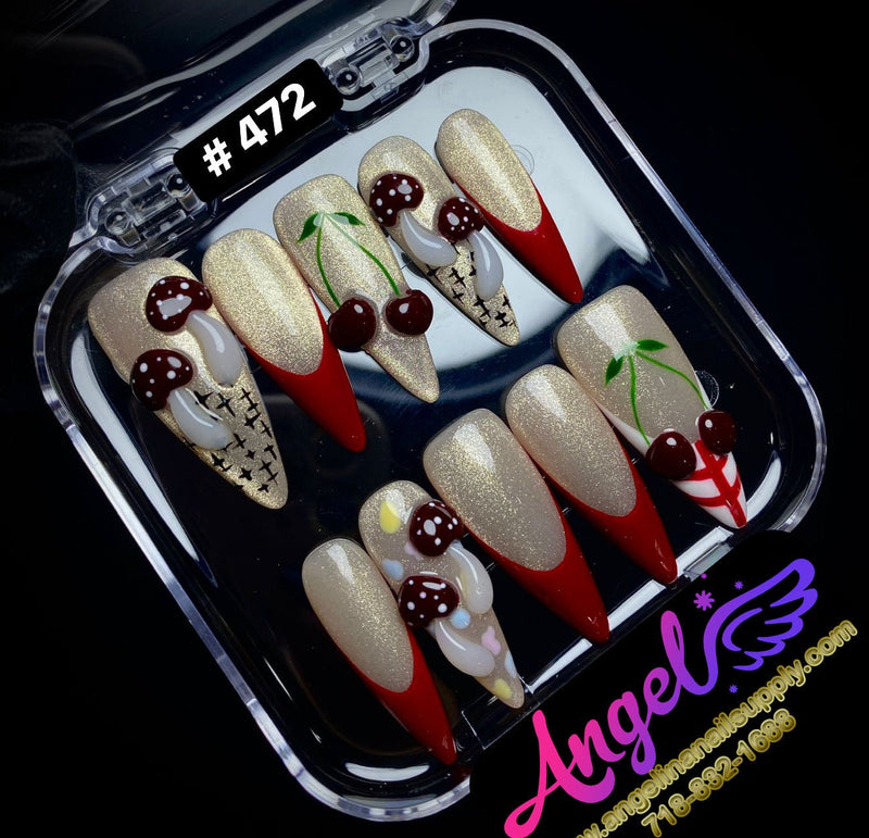 Angelina Handmade Custom Press-On | 450-479 - Angelina Nail Supply NYC