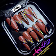 Angelina Handmade Custom Press-On | 450-479 - Angelina Nail Supply NYC