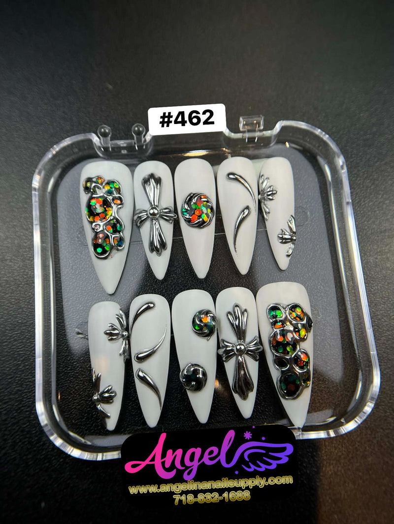 Angelina Handmade Custom Press-On | 450-479 - Angelina Nail Supply NYC