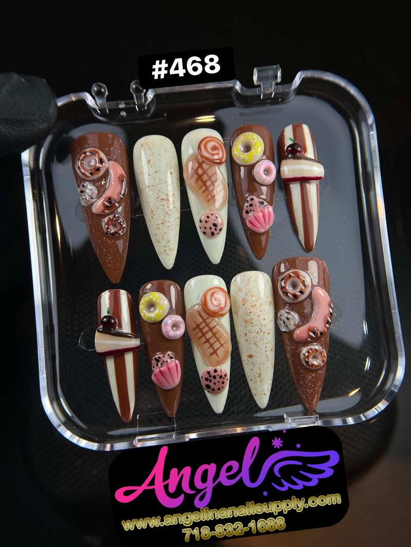 Angelina Handmade Custom Press-On | 450-479 - Angelina Nail Supply NYC
