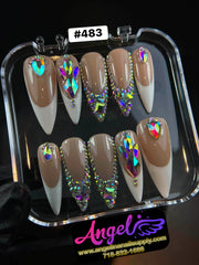 Angelina Handmade Custom Press-On | 480-509 - Angelina Nail Supply NYC