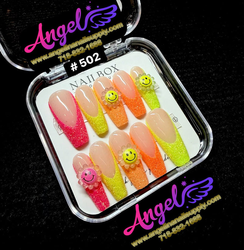 Angelina Handmade Custom Press-On | 480-509 - Angelina Nail Supply NYC