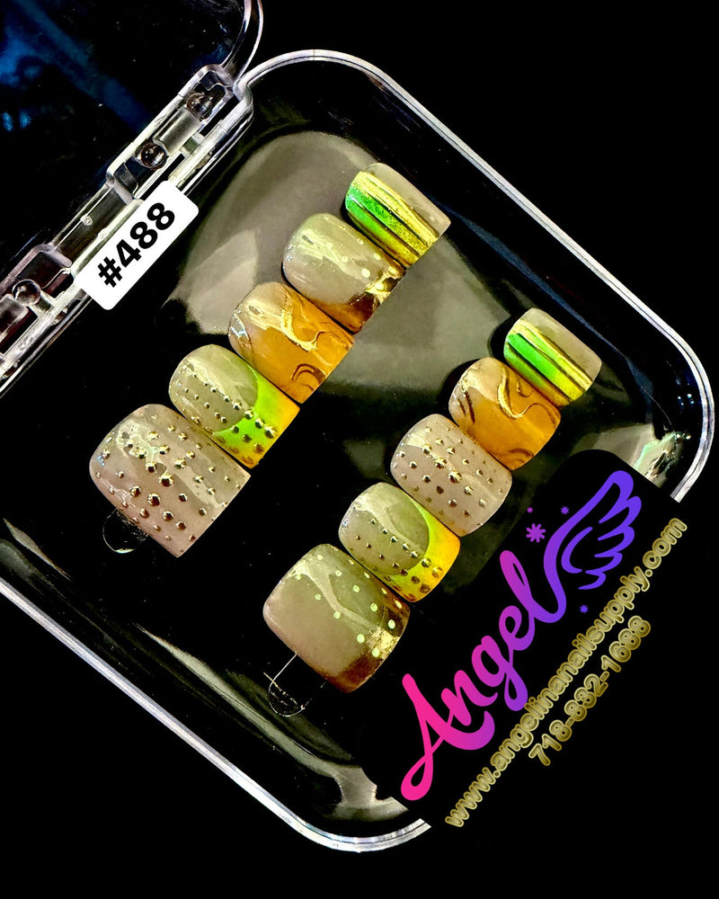 Angelina Handmade Custom Press-On | 480-509 - Angelina Nail Supply NYC