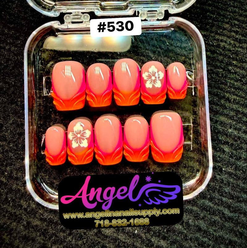 Angelina Handmade Custom Press-On | 510-539 - Angelina Nail Supply NYC