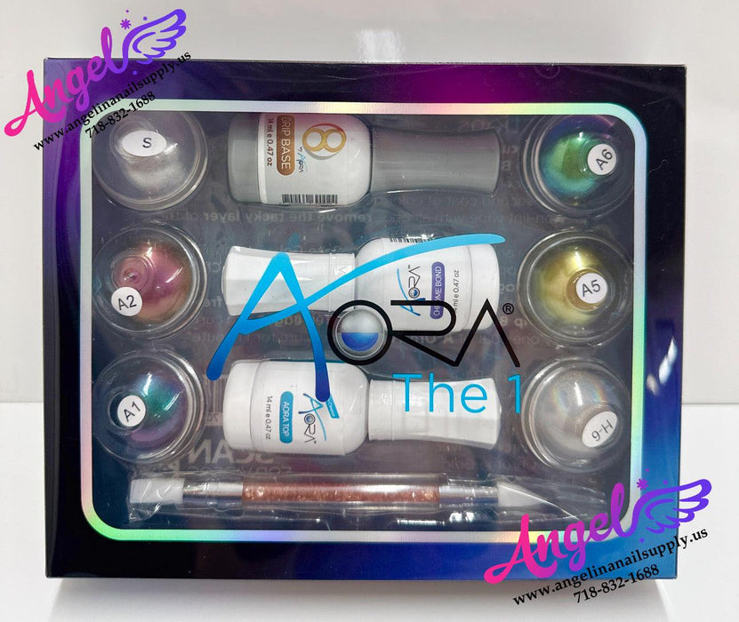 Aora Chrome The One Kit - Angelina Nail Supply NYC