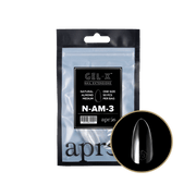 Aprés Gel-X® Natural Almond Medium Refill Bag (50pcs/pack) - Angelina Nail Supply NYC