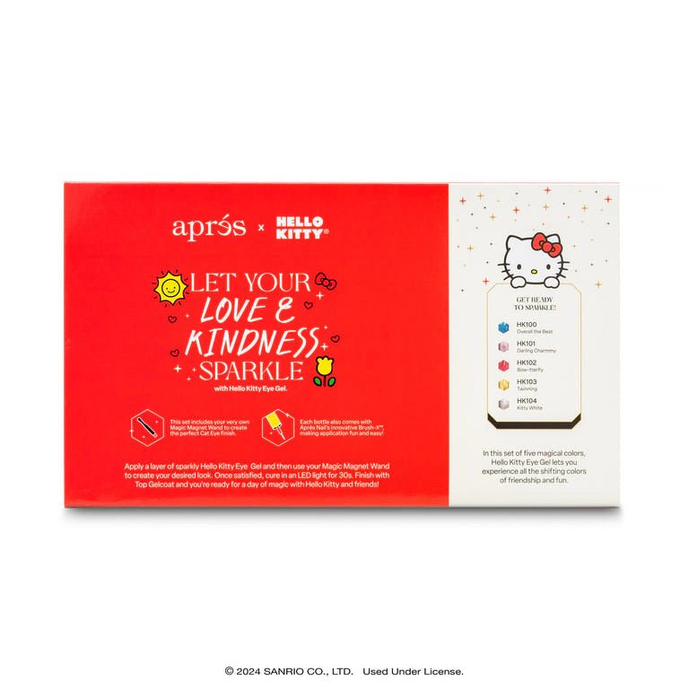 Aprés Hello Kitty® Eye Gel Couleur - Angelina Nail Supply NYC