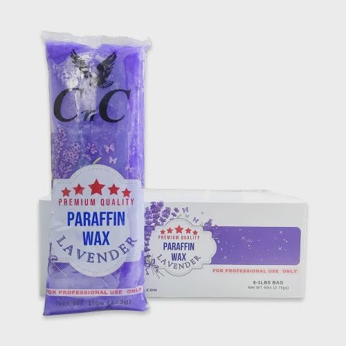 CnC Paraffin Wax Lavender (case/6lbs) - Angelina Nail Supply NYC