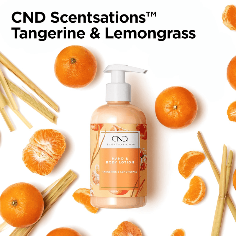 CND Scentsations Lotion - Tangerine & Lemongrass - Angelina Nail Supply NYC