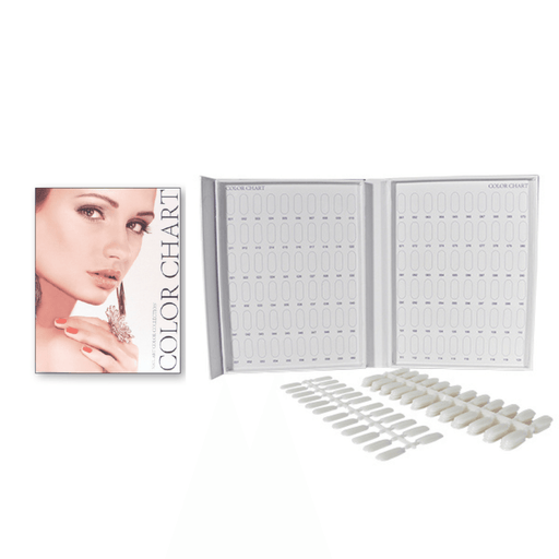 Color Chart Book for Display Gel, Polish & Powder Color - Angelina Nail Supply NYC