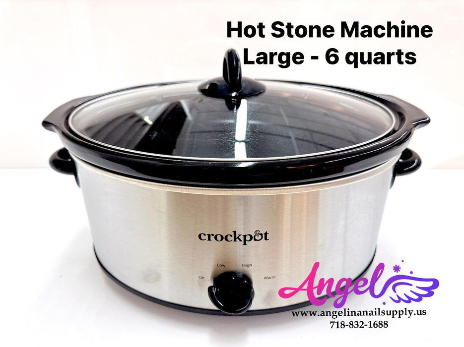 Crockpot Hot Stone Heater 6 Qt - Angelina Nail Supply NYC