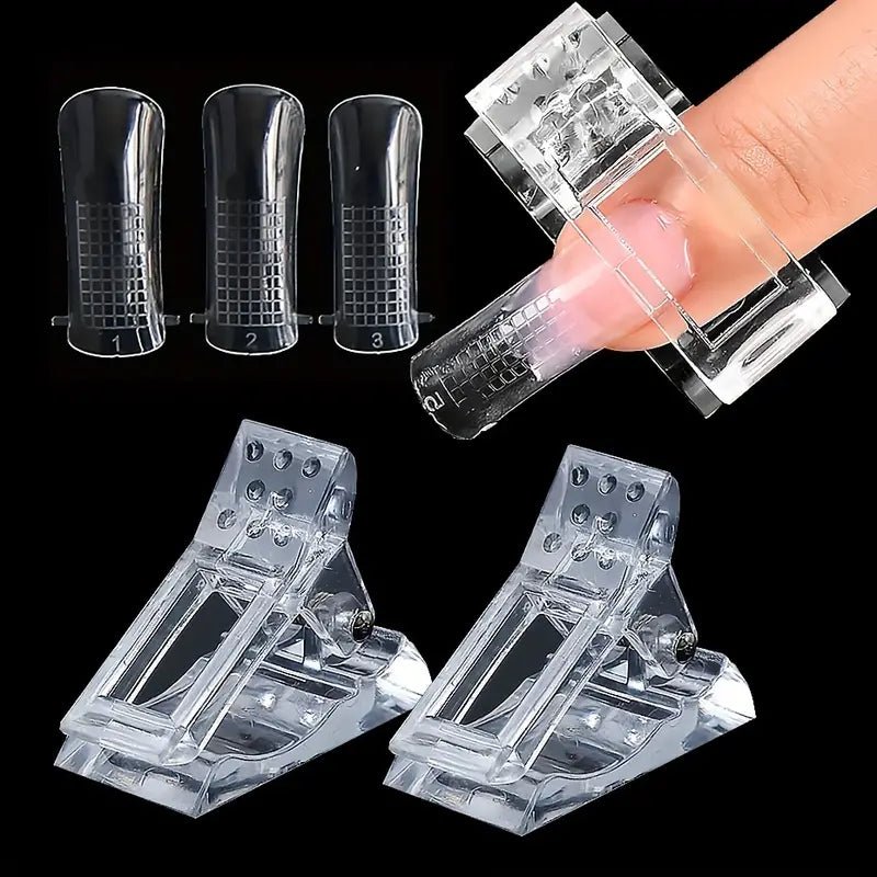 Crystal Nail Extension Mold Clip Clamp - Angelina Nail Supply NYC