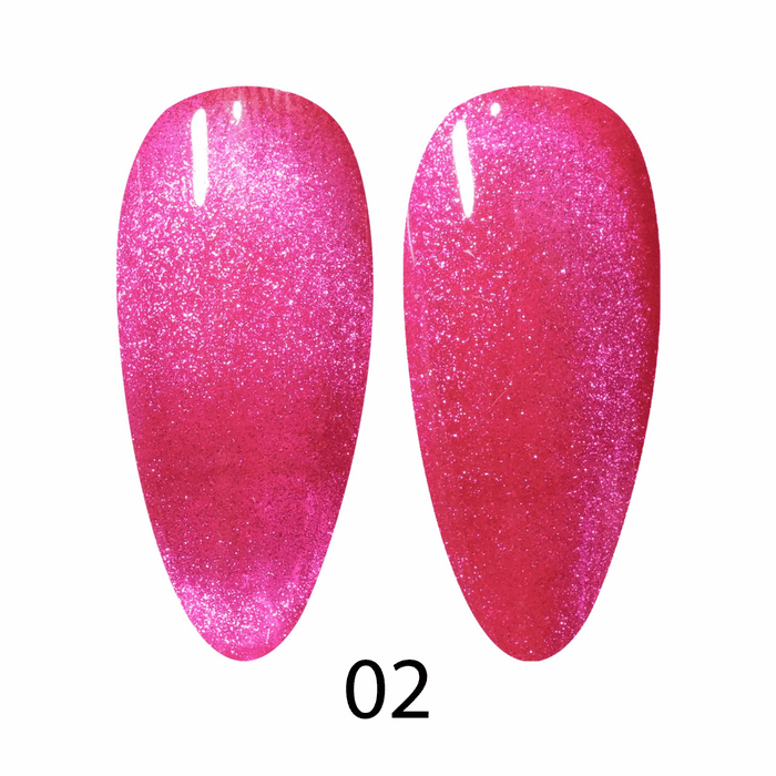 DC 9D Cat Eyes #02 Bejeweled - Angelina Nail Supply NYC