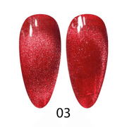 DC 9D Cat Eyes 03 Ruby Mirage - Angelina Nail Supply NYC
