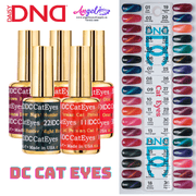 DC Cat Eyes Collection Full Set 36 colors 1 - 36 GEL ONLY - Angelina Nail Supply NYC