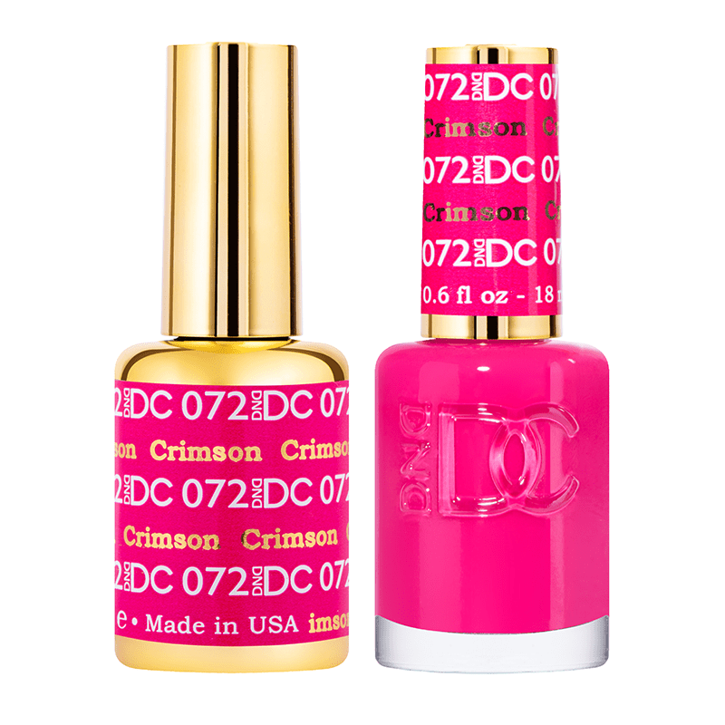 DC Duo 072 Crimson - Angelina Nail Supply NYC