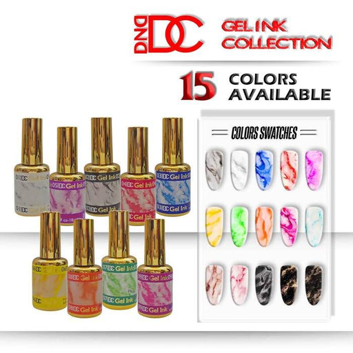 DC Gel Ink Collection 15 colors - Angelina Nail Supply NYC