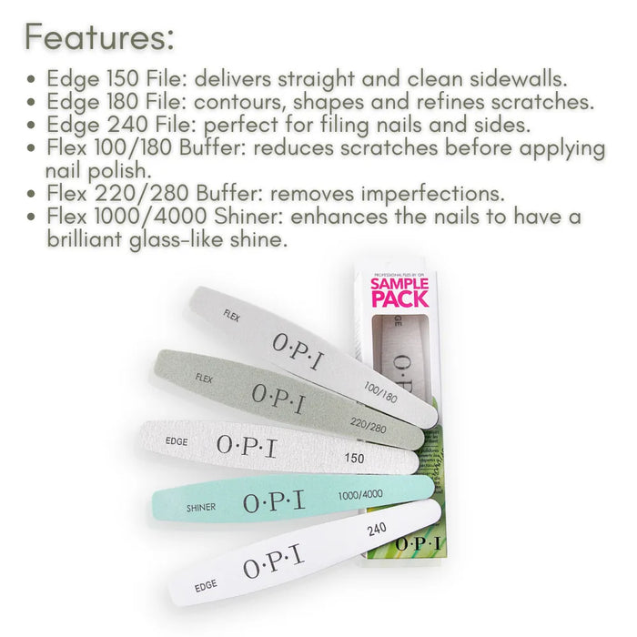 OPI Nail File Sample Pack