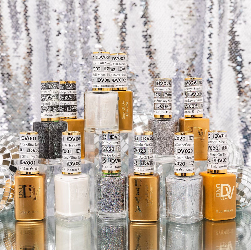 DIVA 1 Mirrorball Collection (36 Duo colors) - Angelina Nail Supply NYC