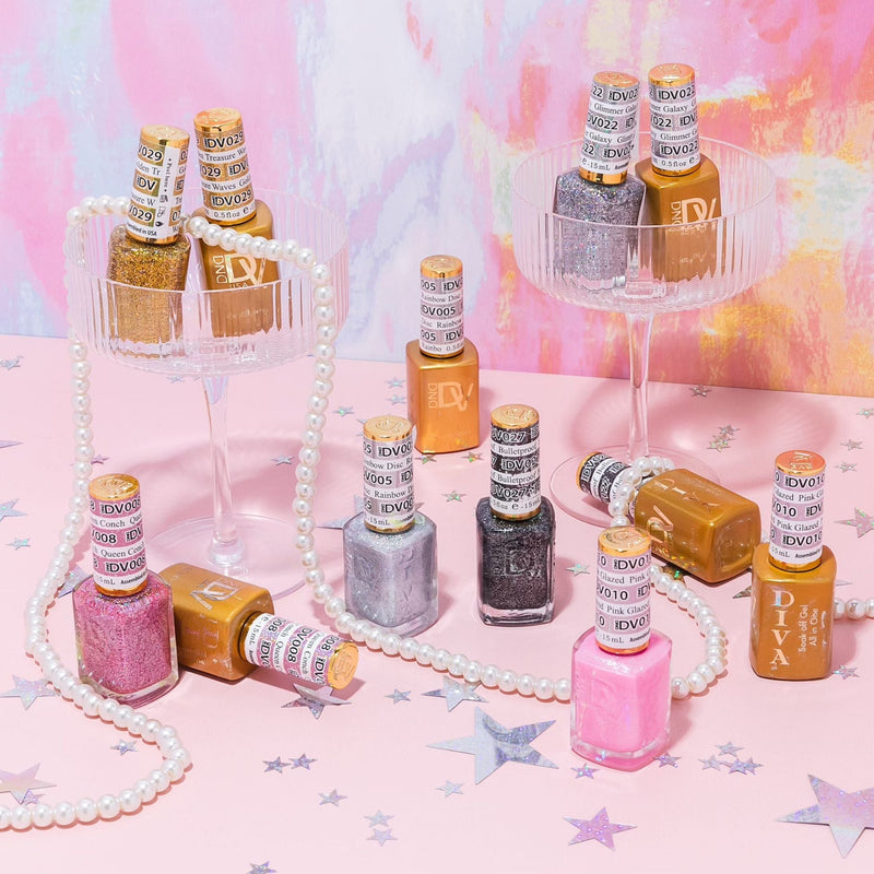 DIVA 1 Mirrorball Collection (36 Duo colors) - Angelina Nail Supply NYC