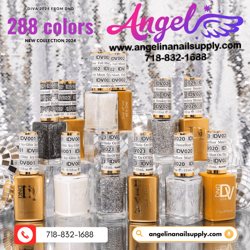DIVA Collection 2 36 colors - Angelina Nail Supply NYC
