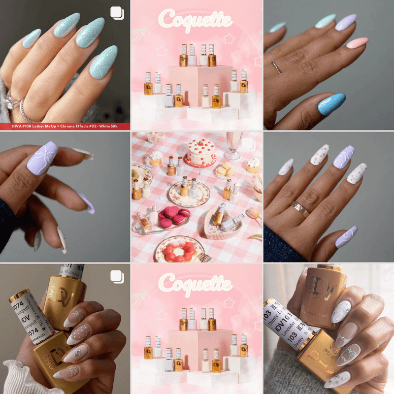 DIVA Collection 3 Coquette Collection (36 duo colors) - Angelina Nail Supply NYC