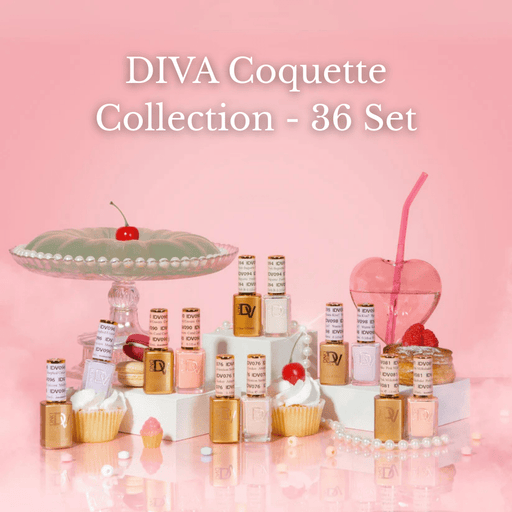 DIVA Collection 3 Coquette Collection (36 duo colors) - Angelina Nail Supply NYC