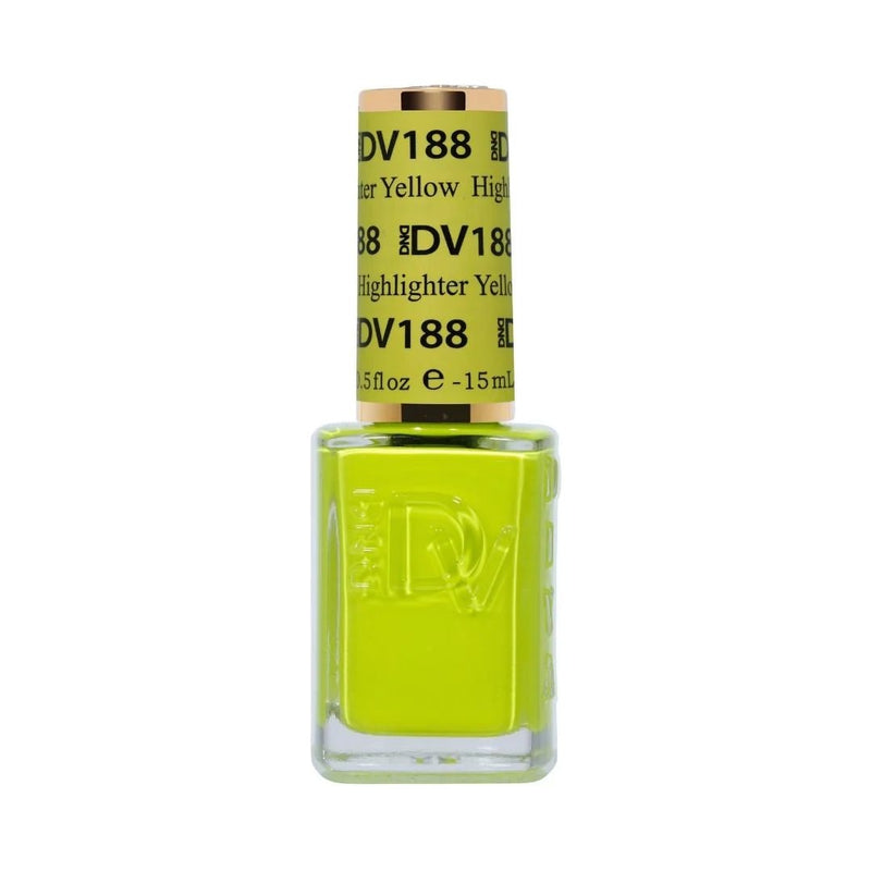 DIVA Duo DV188 Highlighter Yellow - Angelina Nail Supply NYC