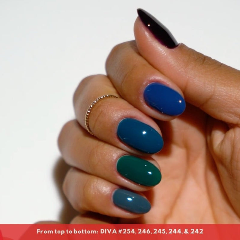 DIVA Duo DV246 Blue Lagoon - Angelina Nail Supply NYC