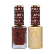 DIVA Duo DV251 Chocolate Red - Angelina Nail Supply NYC
