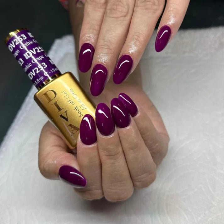 DIVA Duo DV253 Gothic Grape - Angelina Nail Supply NYC