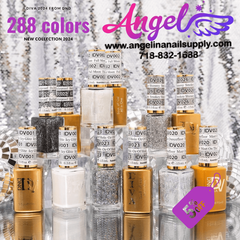 DIVA Full 288 colors - Angelina Nail Supply NYC