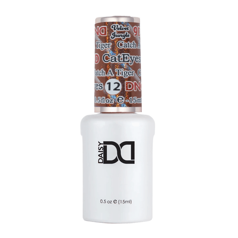 DND 9D Cat Eyes 12 Catch A Tiger - Angelina Nail Supply NYC