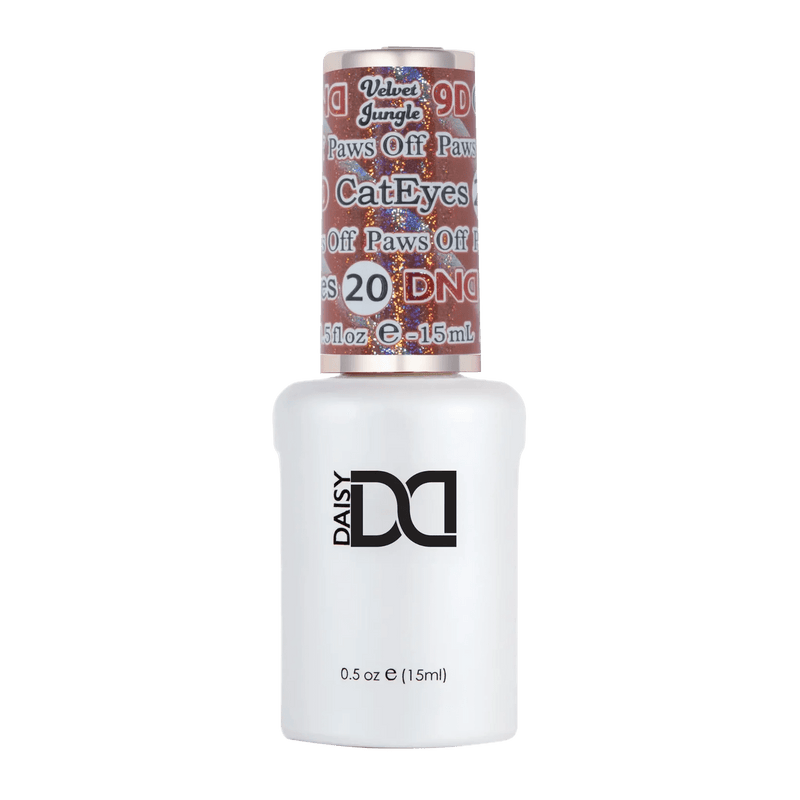 DND 9D Cat Eyes 20 Paws Off - Angelina Nail Supply NYC