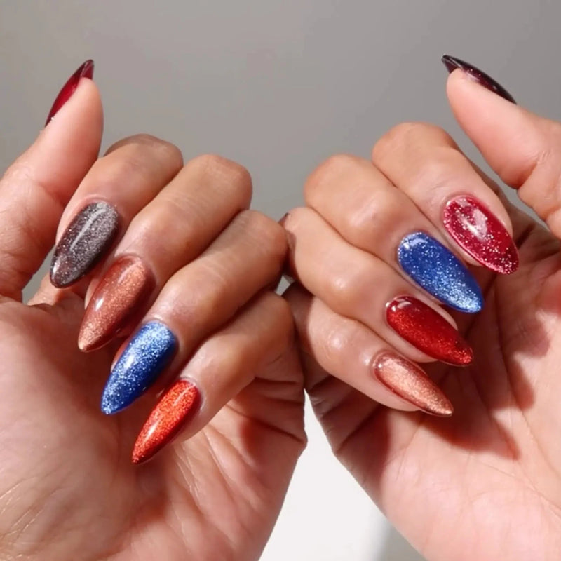 DND 9D Cat Eyes 32 Meow-roon - Angelina Nail Supply NYC