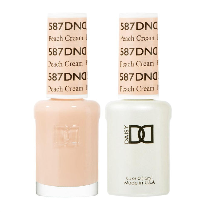 Dnd Gel 587 Peach Cream - Angelina Nail Supply NYC