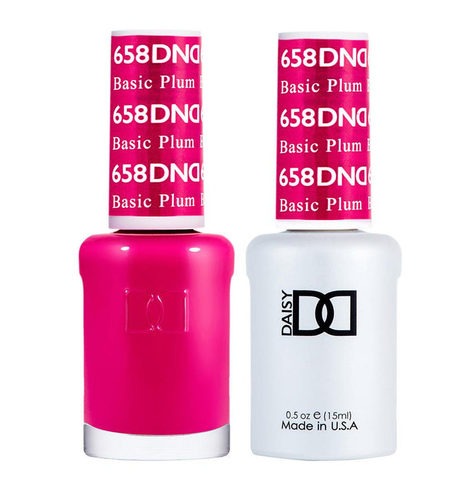 Dnd Gel 658 Basic Plum - Angelina Nail Supply NYC