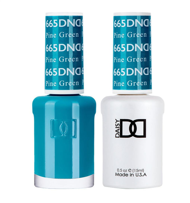 Dnd Gel 665 Pine Green - Angelina Nail Supply NYC