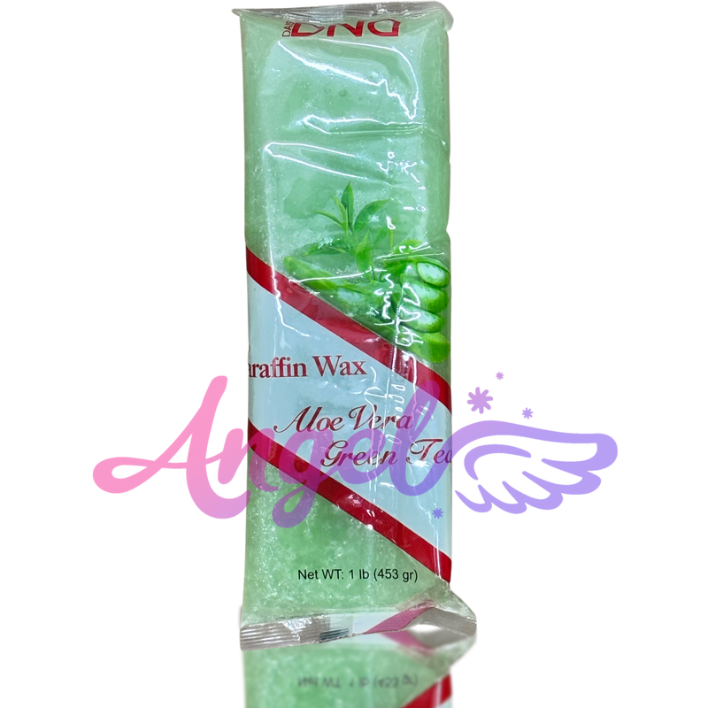 DND Paraffin Wax Aloe & Green Tea (box/36lbs) - Angelina Nail Supply NYC